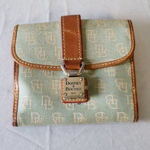 Dooney & Bourke teal wallet